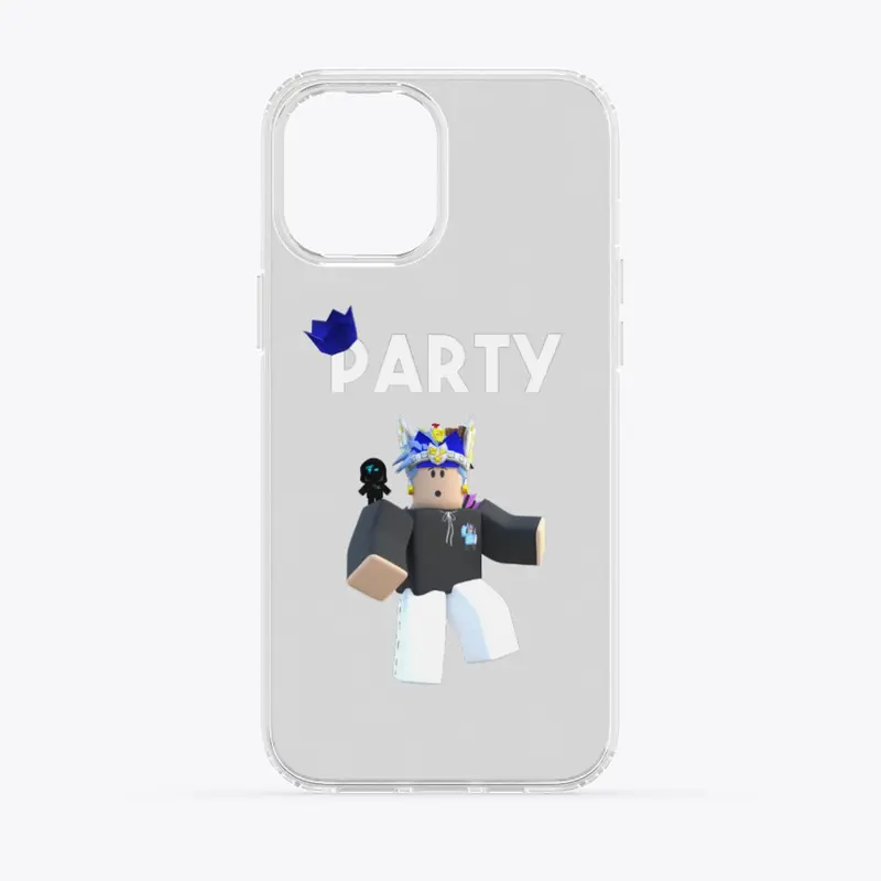 PartyHatRB Iphone clear case